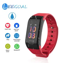 Умные часы T1 Plus спортивный фитнес-трекер с шагомером кровяное давление пульсометр IP67 водонепроницаемый