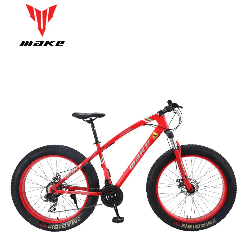 Make F430 fatbike MTB горный велосипед 24 скорости SHIMAN0 26x4 0 колеса|Велосипед| |