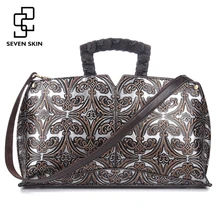 De lujo Bolsos de Las Mujeres Bolsos de Hombro Del Mensajero Del Cuero Genuino Mujeres Bolso de Diseño Original de La Vendimia Bolsas de Asas Famosa Marca Hobos