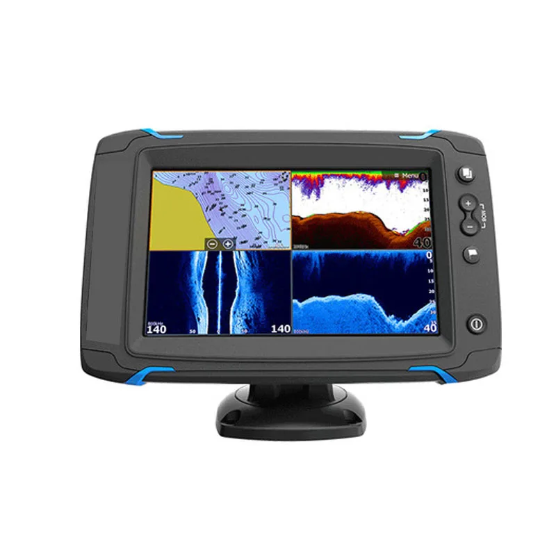 7-дюймовый Сенсорный экран gps трекер навигации боковой развертки полный подметает на Сенсорный экран сенсорный бокового сканирования морскую карту детектор рыбы