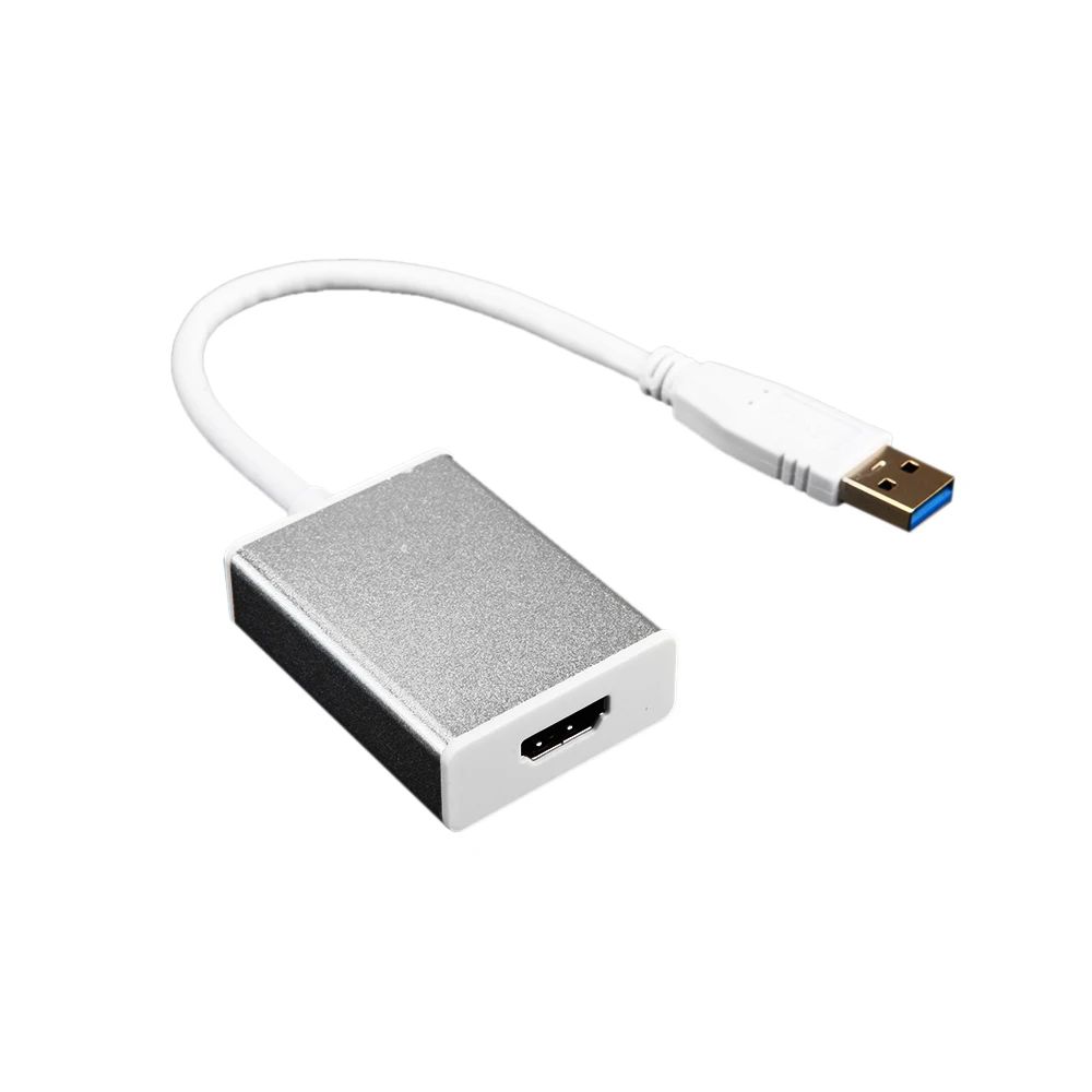 Новый USB 3.0 для HDMI чрезвычайно высокой Скорость конвертер адаптер разъема TO