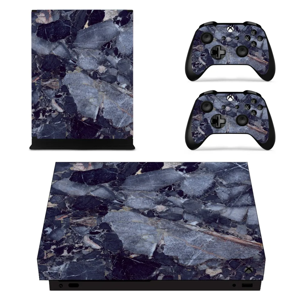Для Xbox One X консоль и 2 контроллера наклейки виниловые кожа Наклейки Обложка