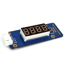 Adeept New TM1638 LED 4-Digit 7 Segment Digital LED Display Module for Pi Arduino Raspberry Pi ARM AVR DSP PIC Freeshipping
