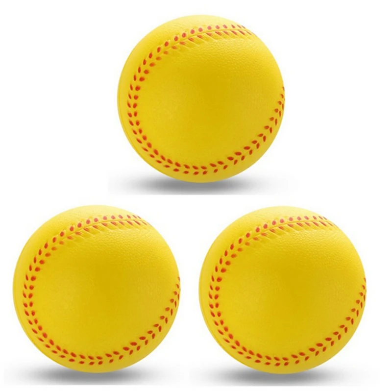 1 шт. универсальная ручная работа ПВХ и ПУ верхняя твердая и мягкая бейсбольная Софтбол тренировочное Упражнение Бейсбол Мячи