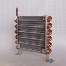 PURSWAVE CP2X6X120Mini конденсатор with12V24V220V мотор Fan120* 120*25 мм плавник Испарительный теплообменник для холодильника