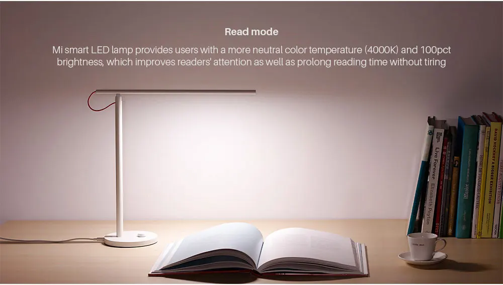 Xiaomi Mijia LED Smart Desk Lamp Table Lamps Desklight Eye protection 4 Lighting Modes App Control of Smart Phone (5)