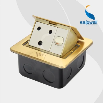 

15A 220V Slim Design Cu Floor Socket / South Africa Style Socket & Switch Waterproof Floor Socket (SPD-2F/CC6-12)
