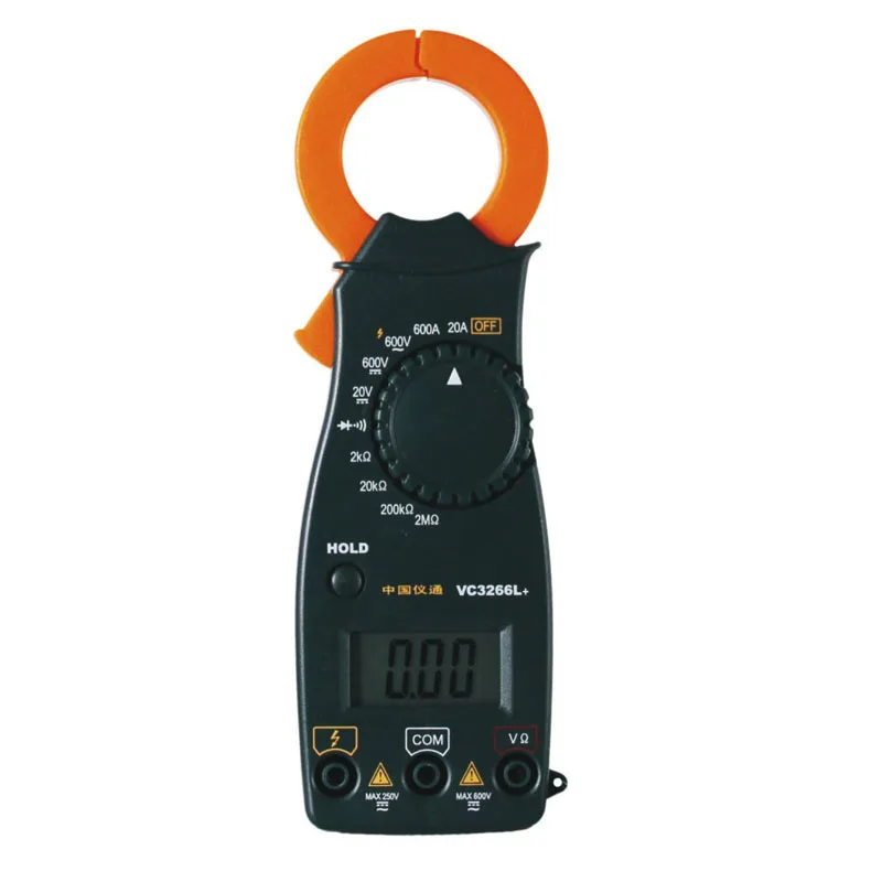 Handheld Digital Clamp Meter Current Clamps VC3266L+ AC DC Clamp Meter