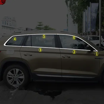 

Exterior Accessories Window Decorated Mouldings For Skoda Kodiaq CA157