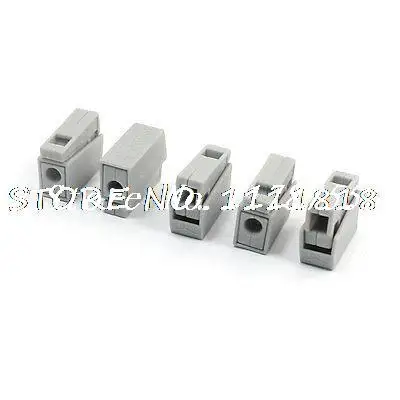 

1.0-2.5mm2 0.5-2.5mm2 Press Release Type Wire Quick Connection Block 5Pcs