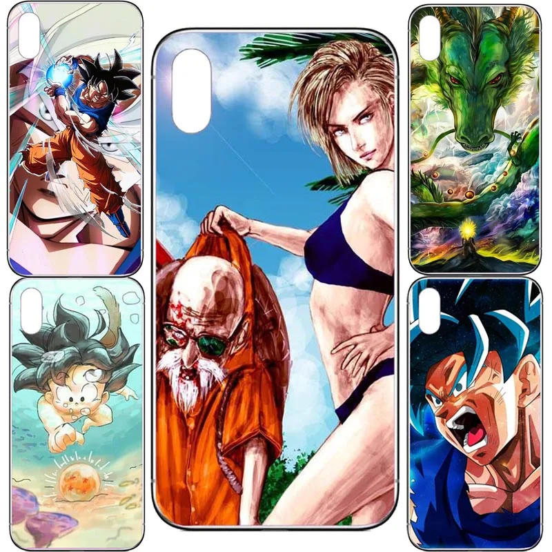Жесткий чехол для телефона Dragon Ball z super Goku iPhone X XS MAX XR8 8Plus 7 7Plus 6 6s Plus 5 5S SE 5C 4 4S |
