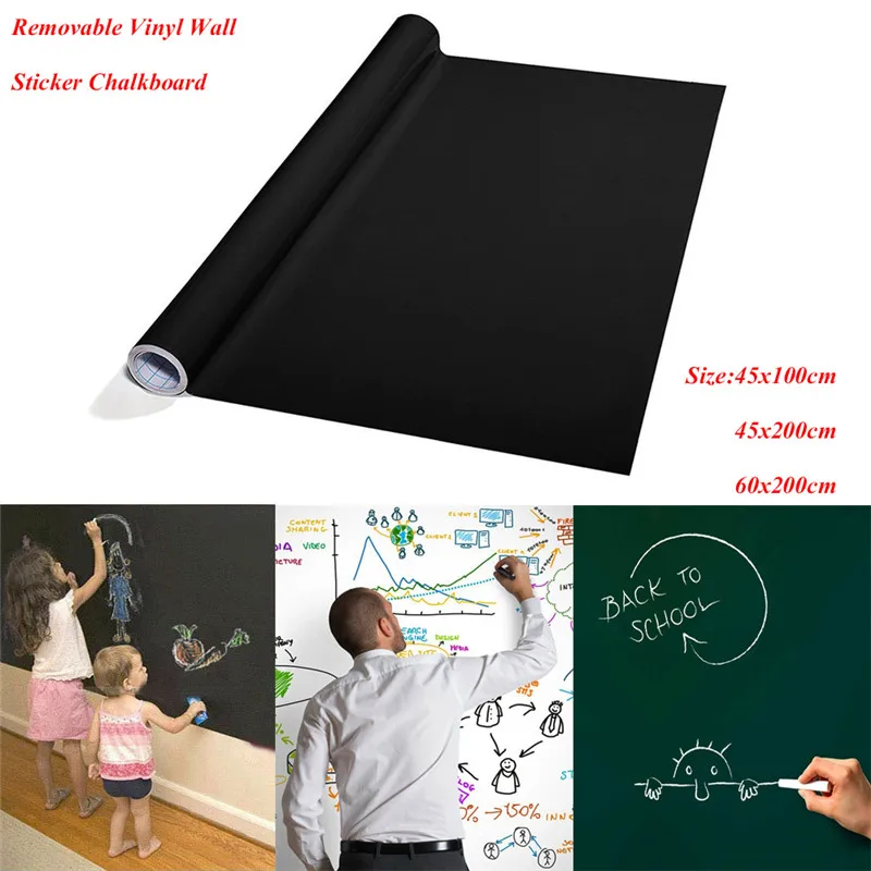 3 Colors Removable Self Adhesive Whiteboard sticker Dry Erase Wall