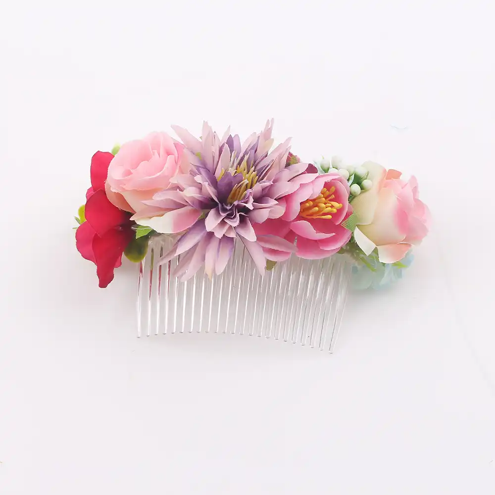 Fabric Flower Hairgrips Wedding Accessories Corsage Wedding Flower