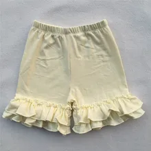 Летние шорты для маленьких девочек Обледенение Shorts13 Цвета однотонные Цвет, летние шорты для девочек детский комплект одежды модные шорты От 1 до 9 лет