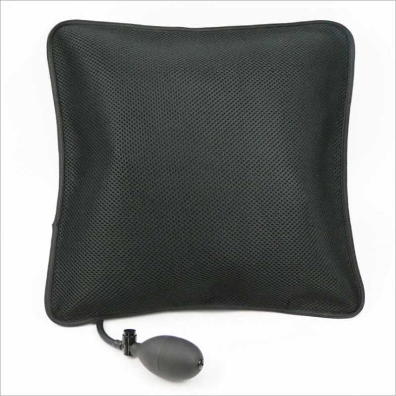 

Air Inflatable Pillow Portable Lumbar Support Backrest Cushions with Pump for Home, Office, Travel and Car