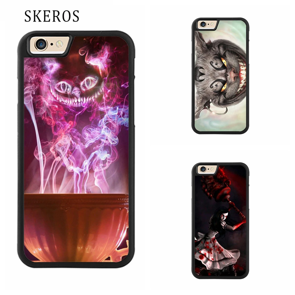 SKEROS video games alice american mcgee 3 cover phone case for iphone X 4 4s 5 5s 6 6s 7 8 plus #qq380 |