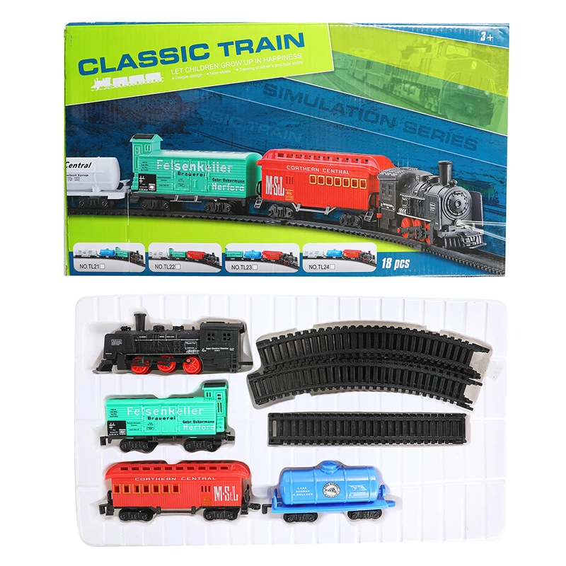 classic train playset