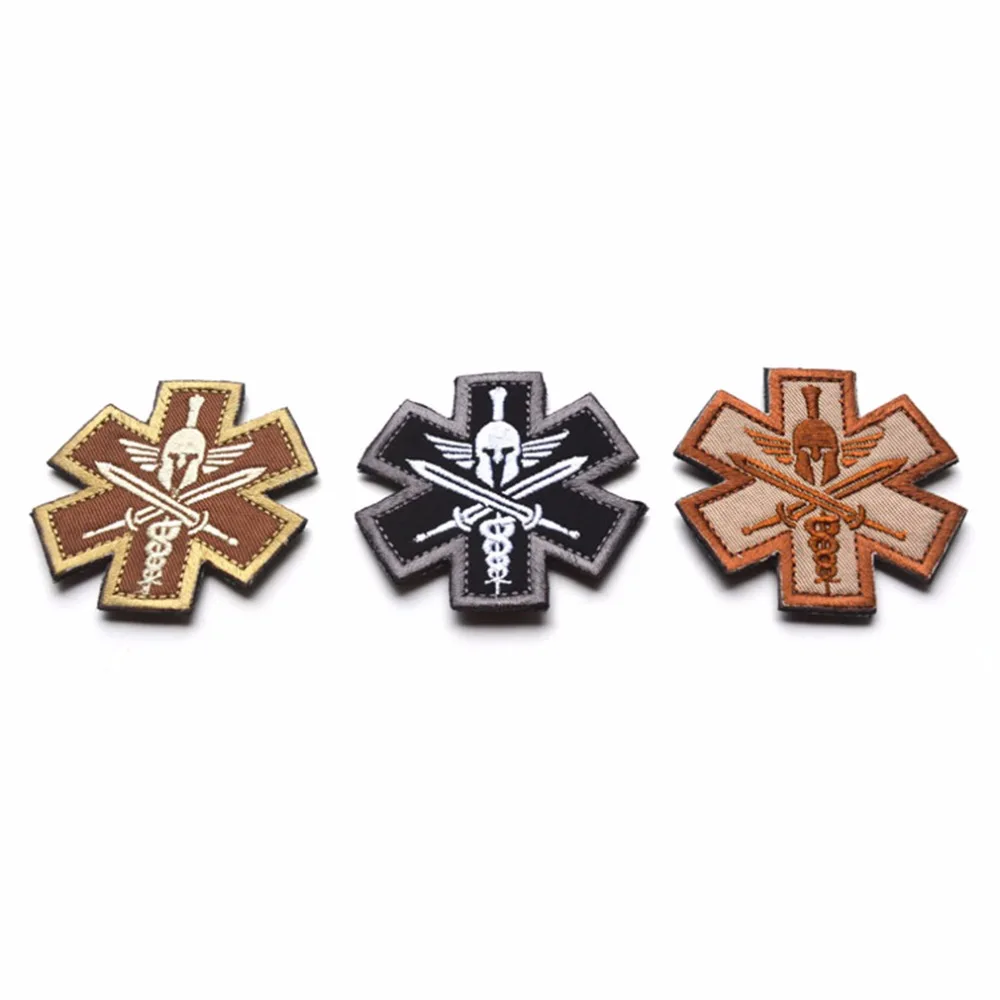 2016 New Embroidered Patch Tactics Armband Badge Sticker For Cloth Bag Backpack