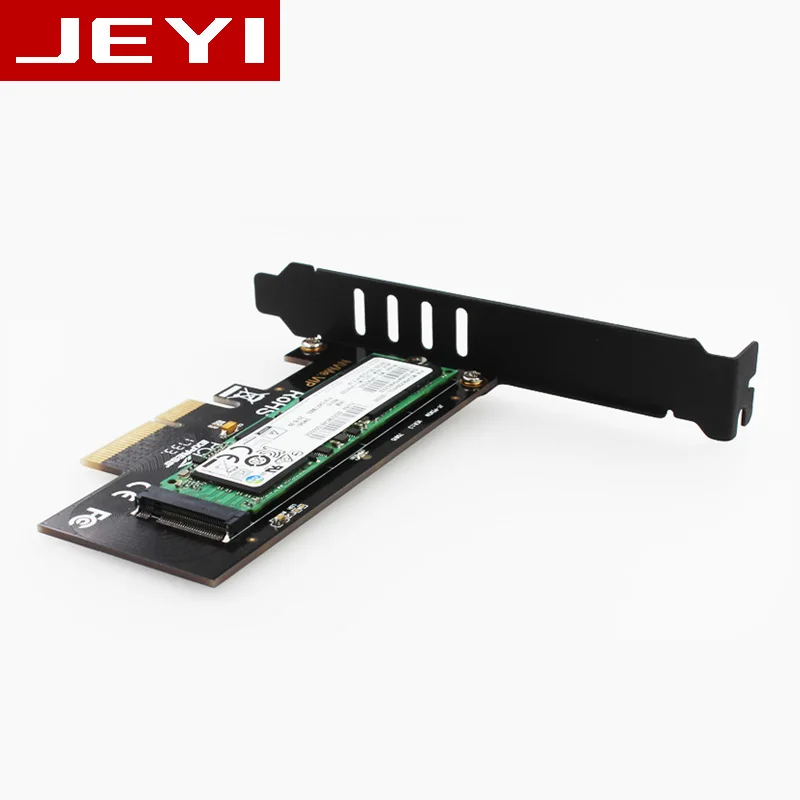 JEYI SK4 Pro M.2 NVMe SSD NGFF к PCIE X4 адаптер M Key интерфейсная карта Suppor PCI Express 3 0x4 2230 2280 Размер