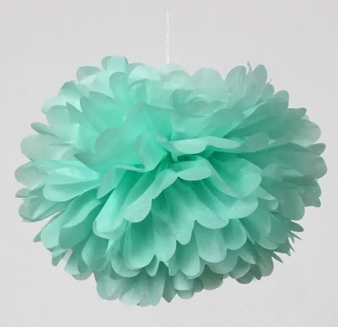 Mini pom poms 4 inch 10cm Tissue Paper Flower Balls Baby Shower Wedding