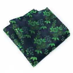 18 видов цветов классические роскошные Для мужчин платок с цветочным принтом платки шелковый носовой платок из полиэстера Бизнес платок