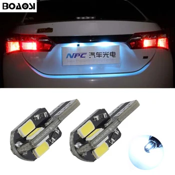 

BOAOSI 2x T10 W5W LED Car Canbus bulbs t10 socket lamp license plate light for Ford Fiesta MK4/Fiesta 6/Mondeo 2 3 car-styling