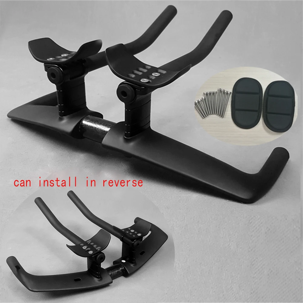 Karbon Penuh Triathlon Sepeda 420 Mm 