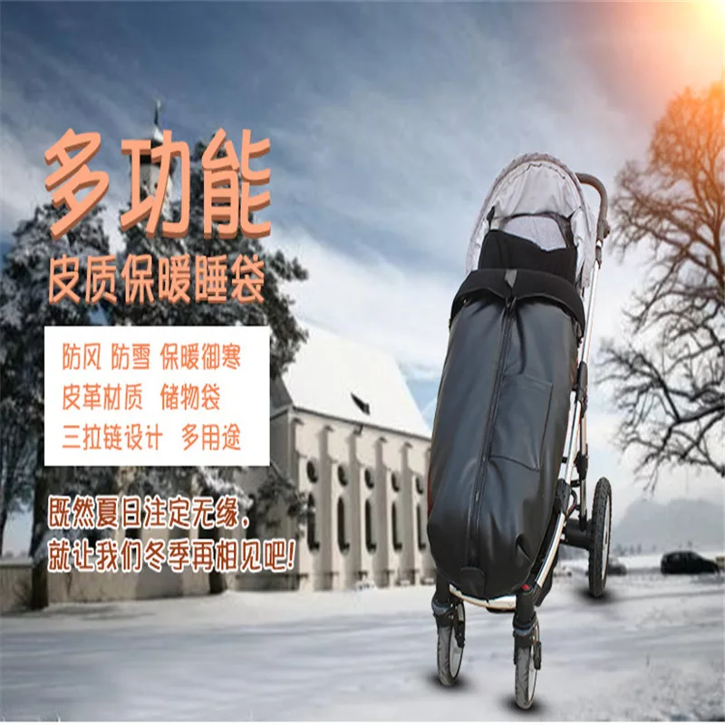 

Baby autumn and winter multi-function warm baby stroller sleeping bag children sleeping bag baby thickening anti-kick