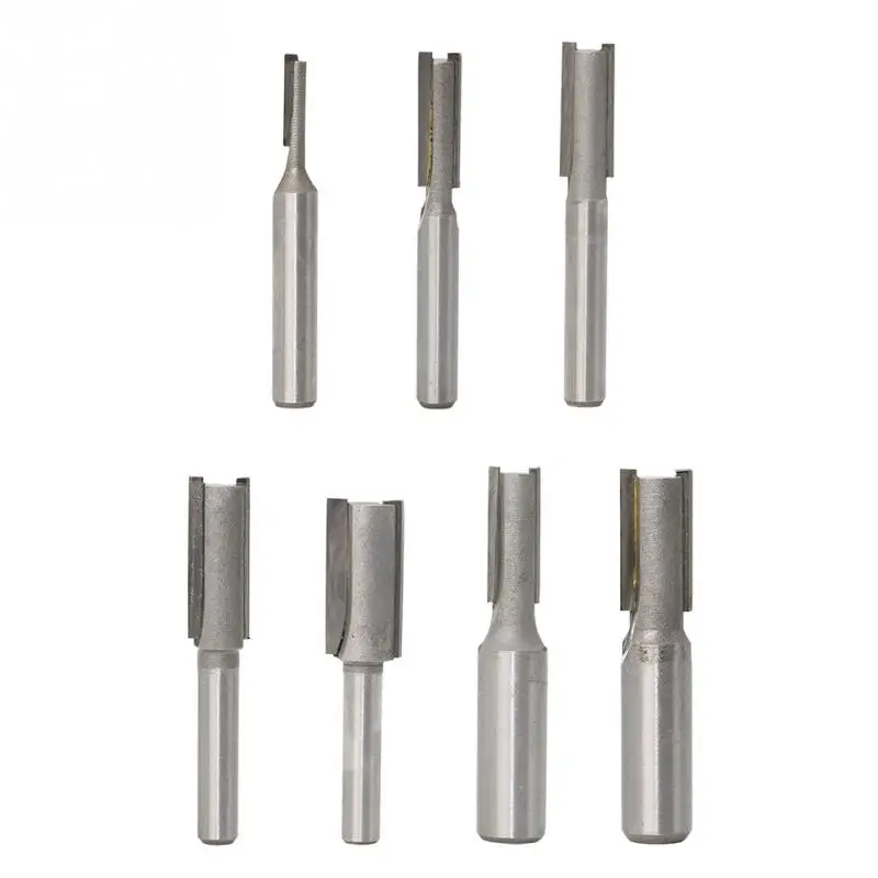 1/4 &quot1/2&quot прямой хвостовик отделка фрезы для отделки дерева резаки с подшипник