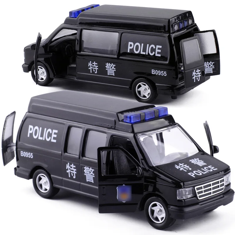 

High simulation Special ambulance model,1:32 scale alloy pull back model toy cars,4 open door ,free shipping