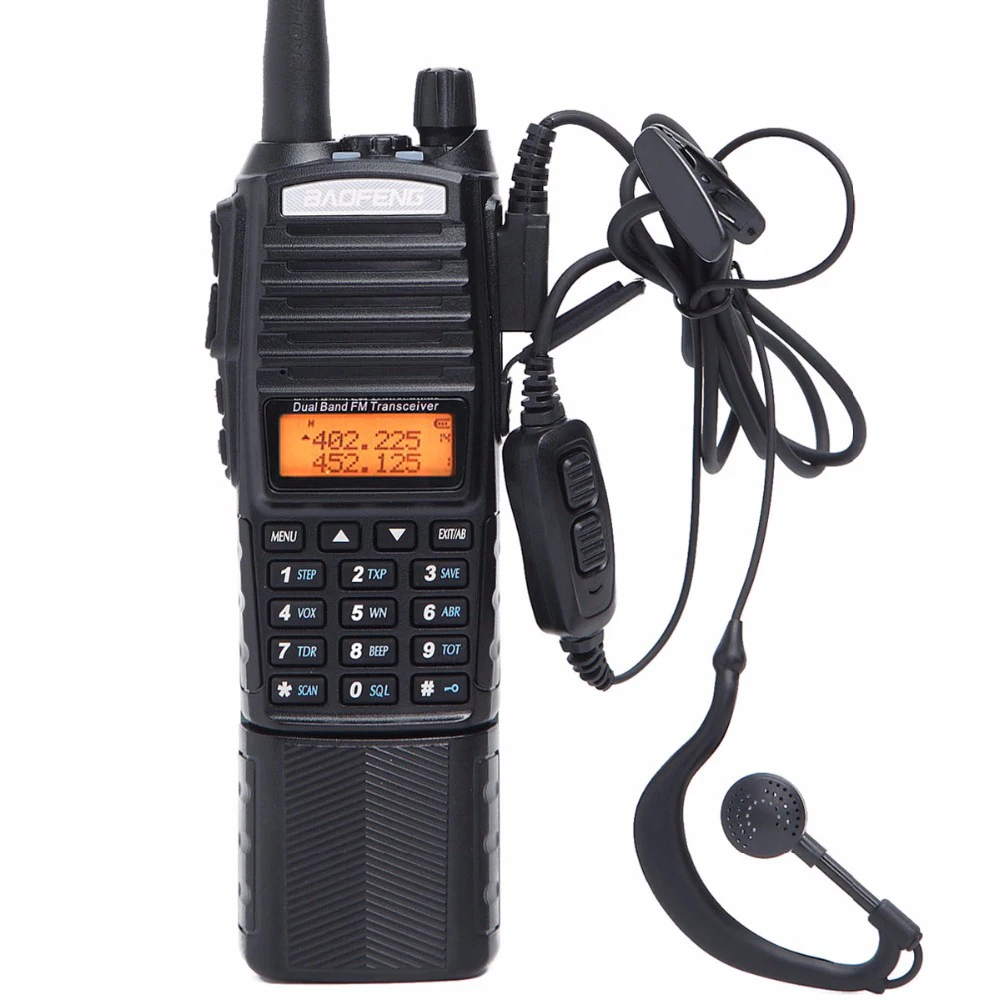 walkie talkie for sale Baofeng UV-82 plus 8watts powerful 8W High Power Walkie Talkie 3800mAh Battery With DC Connector Dual Band 10km handheld radio best walkie talkie for long distance