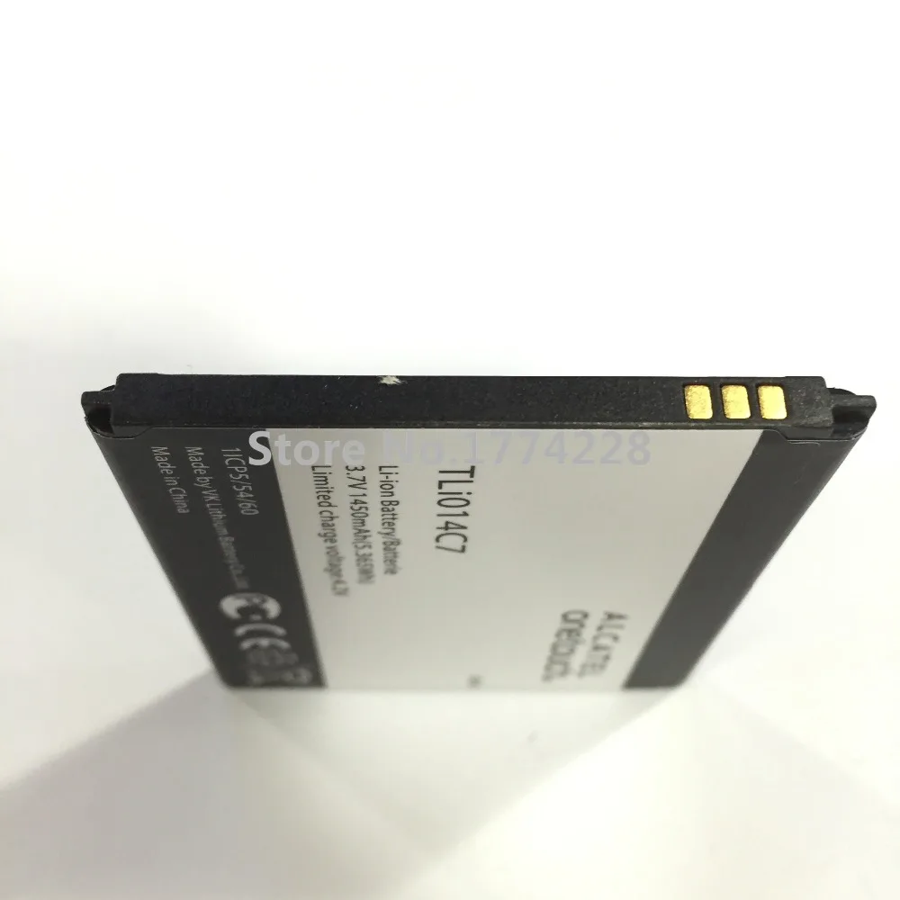 Аккумулятор MLLSE 3 7 В 1450 мАч TLi014C7 для ALCATEL onetouch Pixi First 4024D 4 0 &quotTLi014C7 1ICP5/54/60|battery for