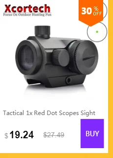 Tactical M3 Red Dot Hunting Optical Sight Scope 1x Collimator Sight Rifle Reflex Red Dot Shooting L Shaped Mount For Air Gun