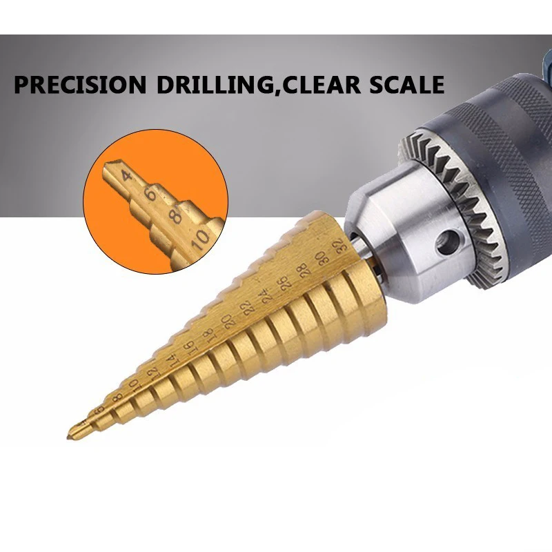 TRANVON Drill Bit for Metal Drills Chuck Tools for Carpentry Milling Cutter for Metal Drill Bit for Electric Screwdriver Jig (5)