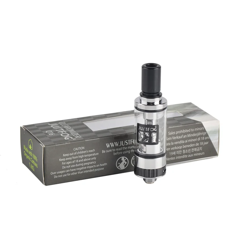 bilder für 5 teile/los Original Justfog Q16 Clearomizer 2,0 ml Kapazität Riesige Wolke Dampf Alle In Einem Stil Tank für Justfog Q16 Vape Kit bilder für 5 teile/los Original Justfog Q16 Clearomizer 2,0 ml Kapazität Riesige Wolke Dampf Alle In Einem Stil Tank für Justfog Q16 Vape Kit