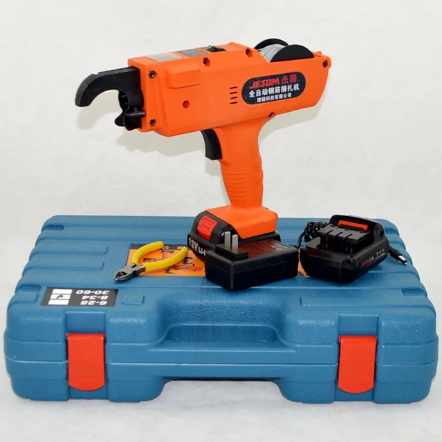 Automatic Tying Rebar Machine Lithium Ligation Electric Steel Rebar