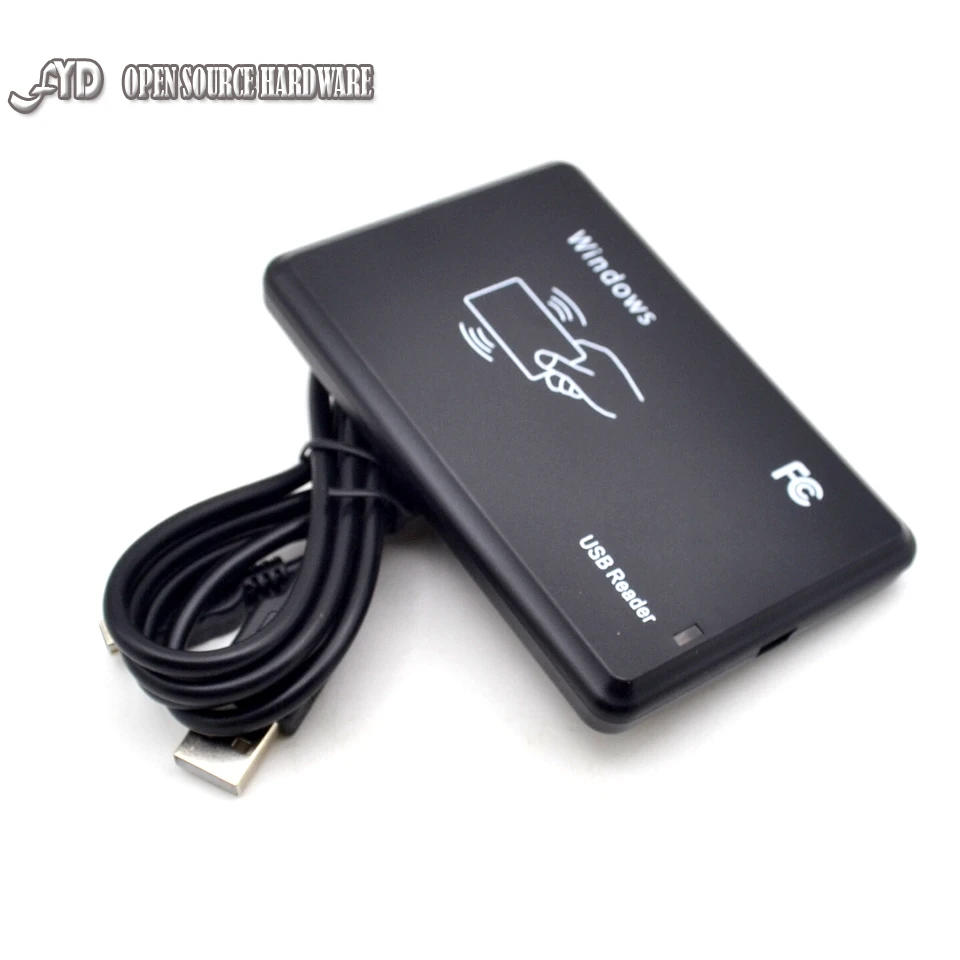 New USB RFID ID Contactless Proximity Smart Card Reader EM4001 EM4100