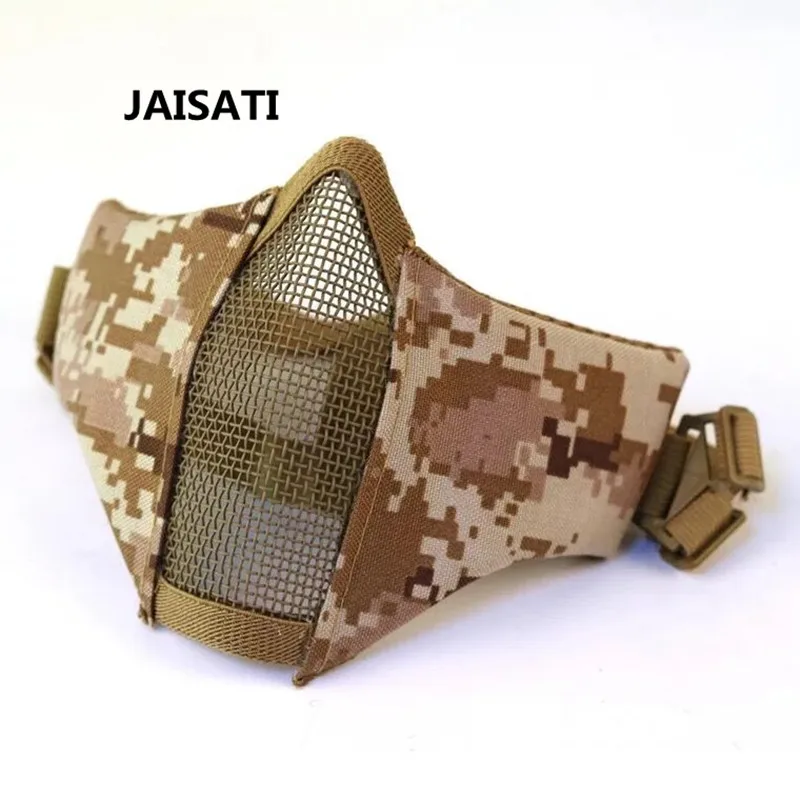 

Outdoor self-defense products Half-face wire protectors Sports masks