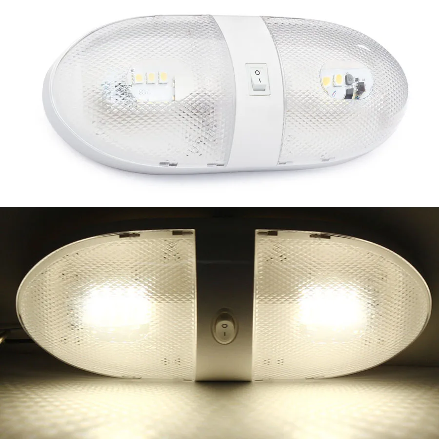 Optronics RV Car LED Ceiling Light Marine Boat Camper Trailer Dome Lamp