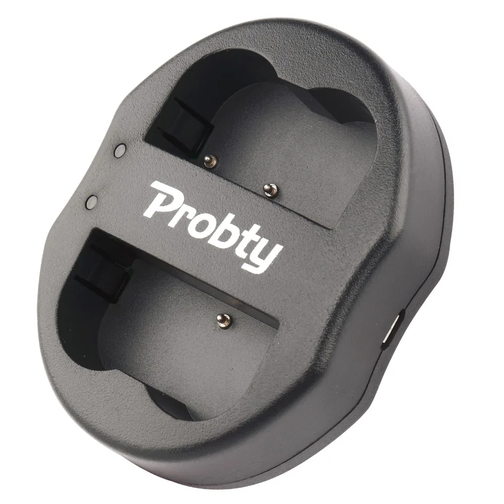 

PROBTY EN-EL3e EN EL3e USB Dual Charger for Nikon D50 D70S D80 D80S D90 D100 D200 D300 D700 D300s