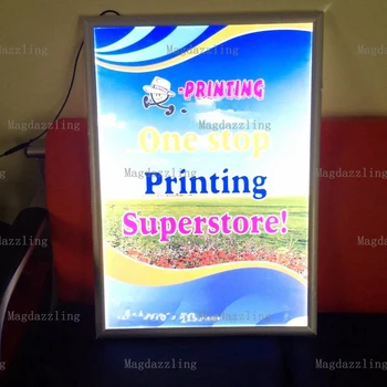 

A3 Ultra Slim LED Lighted Menu Boards,Advertising Aluminum Snap Frame a3 Led Restaurant Light Box,Ultra Slim LED Panels.