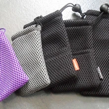 100 шт. mesh затягивающийся Ювелирная сетка сумка сетчатый мешок подарков pouche логотип для подарка очки телефон ювелирные изделия