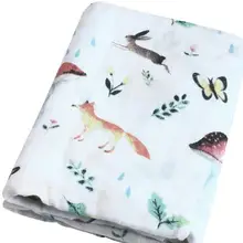 Buy Ins Hot 100% Bamboo Fiber Muslin Baby Blankets Rabbit & Mushroom Blanket Bedding Swaddle For Newborn Swaddling Bath Towel Free Shipping