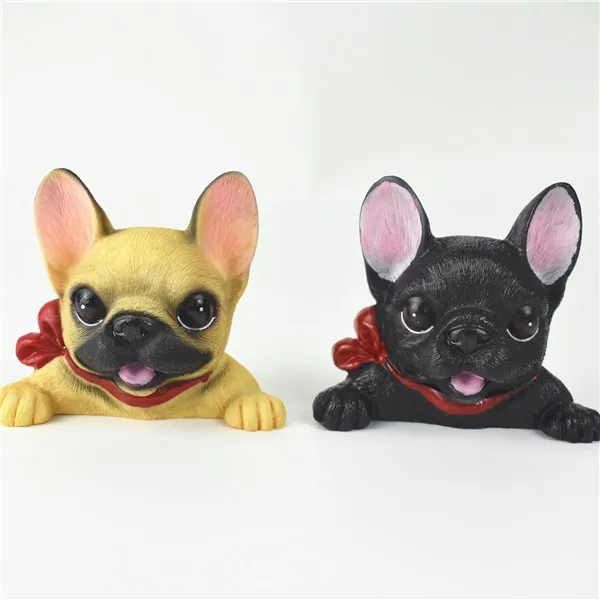 French Bulldog cute puppy dogs resin switch stickers fridge magnets - 5