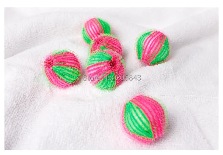 12pcs/lot Magic Hair Removal Laundry Washing Ball Personal care Hair Washing Ball Eco Friendly Clothes Laundry