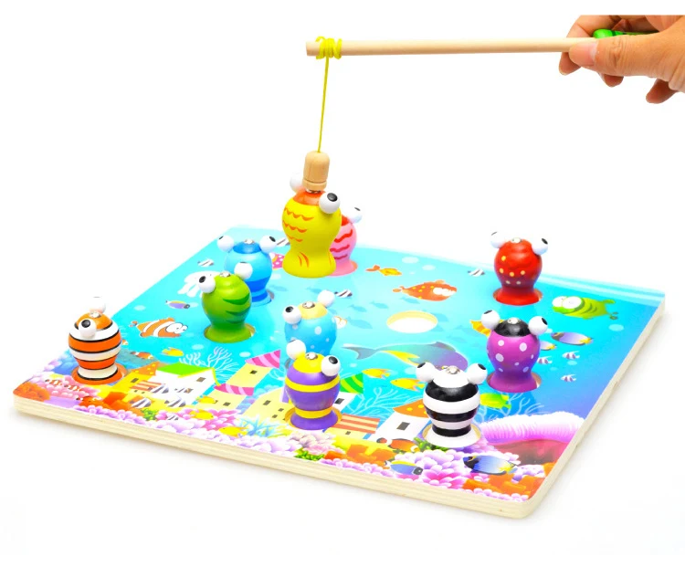 Zig Zag classic  Jeu de Pêche Famille Bois  pas cher Achat / Vente Jeux