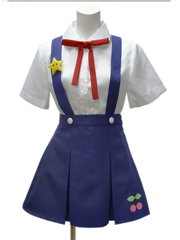 Bakemonogatari Monstory Hachikuji Mayoi высокий школьный Косплей Костюм|cosplay costume|school cosplaycostume costume |