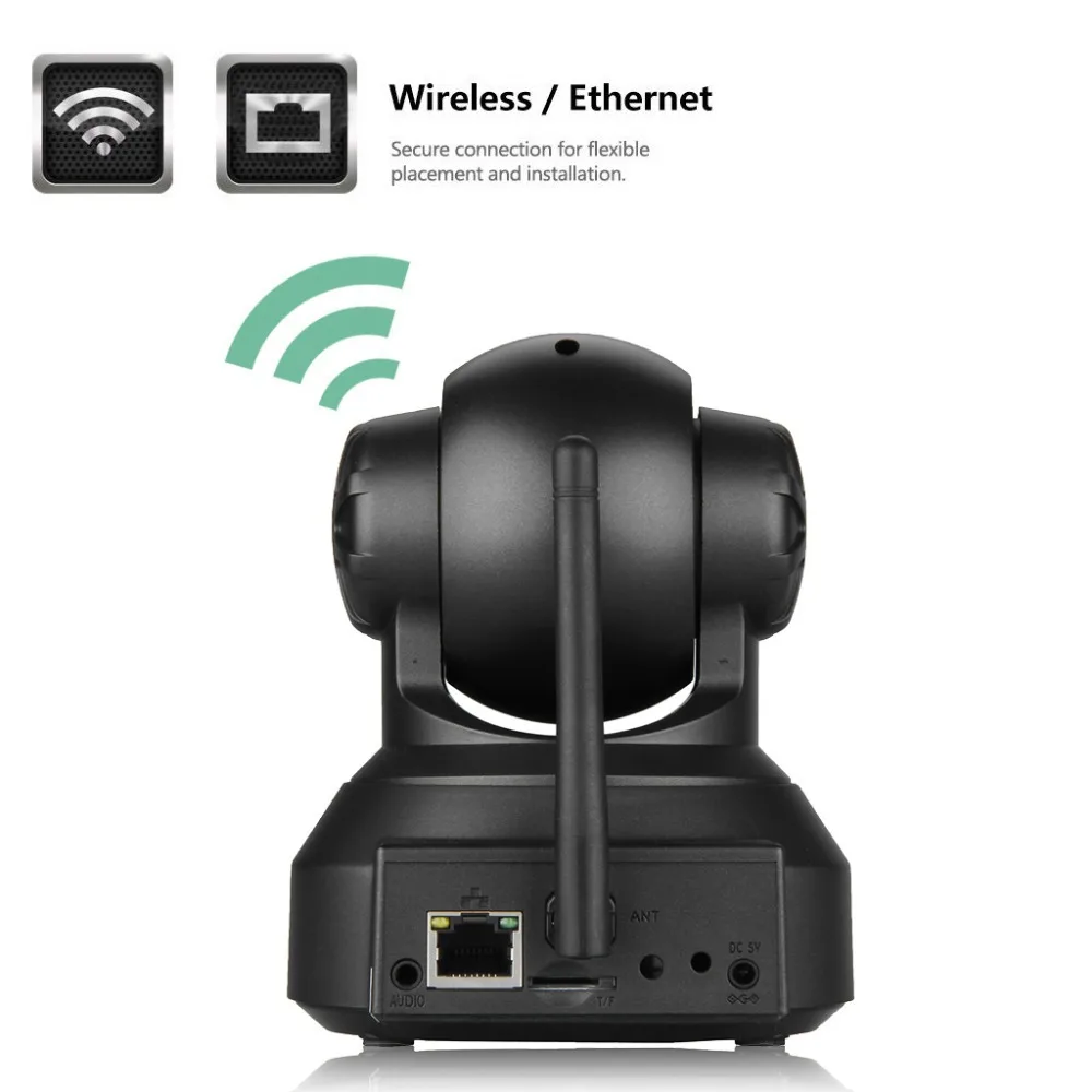 Беспроводная ip камера Sricam SP012 720P Wi Fi Pan/Tilt IPcam P2P радионяня поддержка SD карты веб с