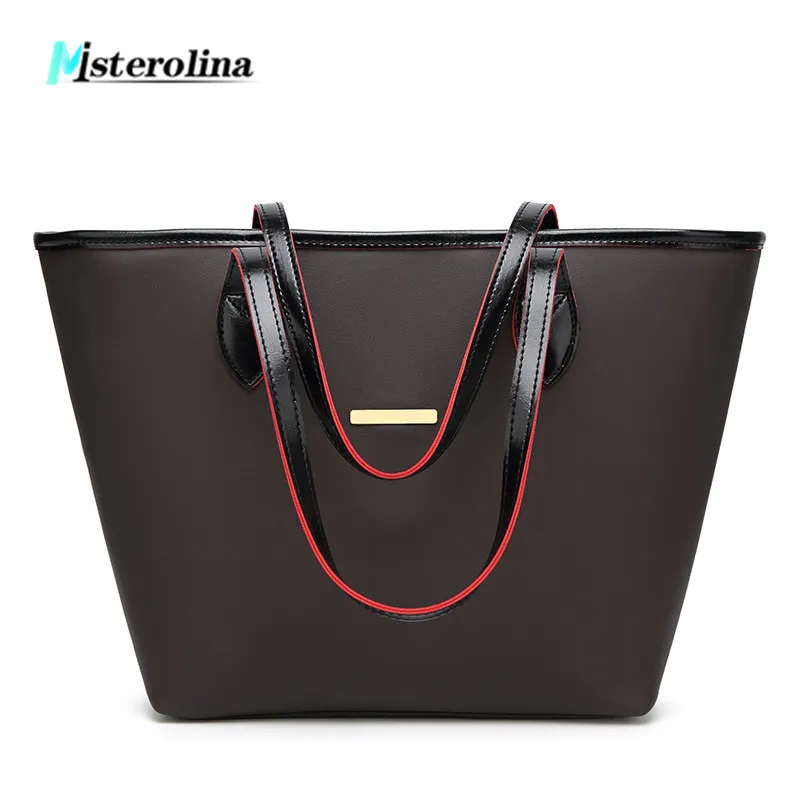 

2018 New Fashion PU Leather Women Shoulder Bags Large Capacity casual tote messenger bags 3 colors handbag 44*29 corssbody bags