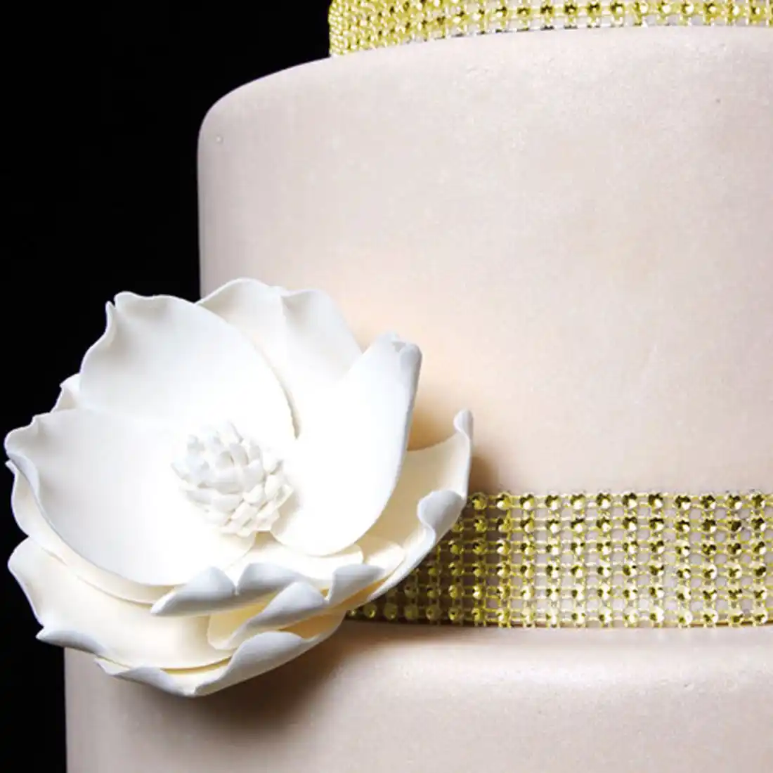 Wedding Decoration 1 Yard 85cm Bling Diamond Mesh Wrap Ribbon